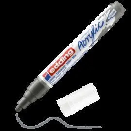 Marcador Acrilico Edding 5100 Trazo Medio Antracit