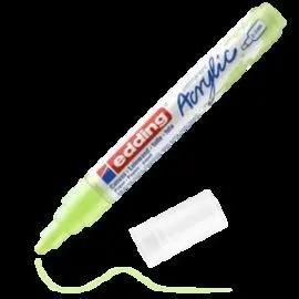 Marcador Acrilico Edding 5100 Trazo Medio Verde Pa