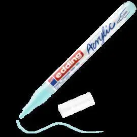 Marcador Acrilico Edding 5300 Trazo Fino Azul Past