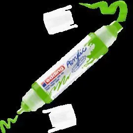 Marcador Acrilico 3D Edding 5400 Verde Limon
