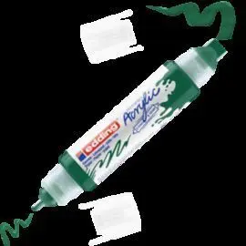 Marcador Acrilico 3D Edding 5400 Verde Musgo
