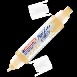 Marcador Acrilico 3D Edding 5400 Amarillo Pastel