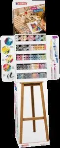 Expositor Marcador Acrilico Edding de Suelo Packs