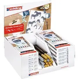 Expositor Rotulador Edding 1340 Colores Metalizado