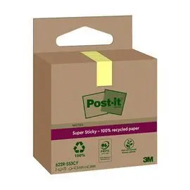 Nota Super Adhesiva Post-It 47X47Mm 3X70H Reciclad