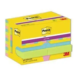 Nota Super Adhesiva Post-It 47X47Mm 12X90H Cosmic