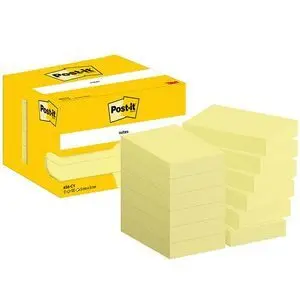Nota Adhesiva Post-It 51X76 100H Amarillo Paquete
