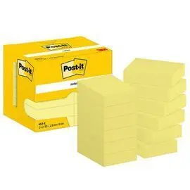 Nota Adhesiva Post-It 38X51 100H Amarillo
