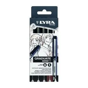 Rotulador Lyra Graduate Manga 5 Colores Surtidos