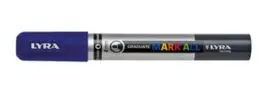 Marcador Permanente Lyra Mark All 2Mm Azul Oscuro