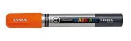 Marcador Permanente Lyra Mark All 2Mm Naranja