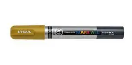 Marcador Permanente Lyra Mark All 2Mm Oro