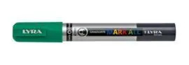 Marcador Permanente Lyra Mark All 2Mm Verde Esmera
