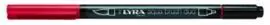 Rotulador Lyra Aqua Brush Duo Burdeos