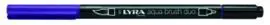Rotulador Lyra Aqua Brush Duo Violeta