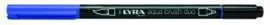 Rotulador Lyra Aqua Brush Duo Ultramar Oscuro