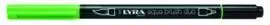 Rotulador Lyra Aqua Brush Duo Verde Brillante