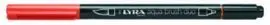 Rotulador Lyra Aqua Brush Duo Naranja Oscuro