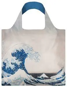 Bolsa Plegable Hokusai The Great Wave Recyclable