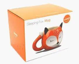 Taza con Forma de Zorro Durmiendo