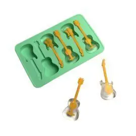 Molde con Forma de Guitarra para Hielo / Helados