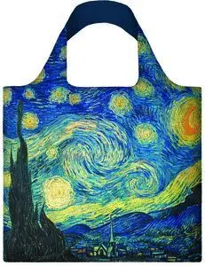 Bolsa Plegable Van Gogh Noche Estrellada Recycled