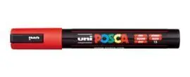 Marcador Uni Posca Pc-5M Rojo
