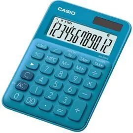 Calculadora Casio Sobremesa Ms20Ucbu Azul