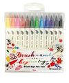 ROTULADOR BRUSH SIGN PEN TWIN SESW30C 12 COLORES S