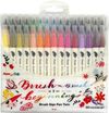 ROTULADOR BRUSH SIGN PEN TWIN SESW30C 30 COLORES S