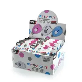 Cutter Retractil Easy Cut Cuchilla Retractil de se