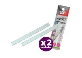 Recambio Portagomas Blanco Blister 2 Unidades