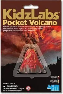 Juego Kidzlabs Volcan de Bolsillo