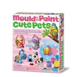 Juego 4M Moldea y Pinta Mascotas