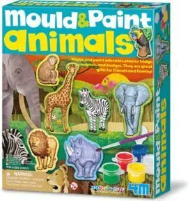 Juego Mould Paint de los Animales de la Selva