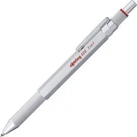 Boligrafo Multifuncion Rotring 600 Plata