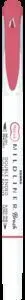 Rotulador Zebra Mildliner Doble Punta Pincel Rojo