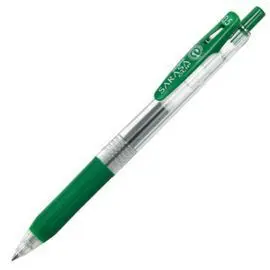 Boligrafo Zebra Sarasa Gel Clip 0,5 Verde