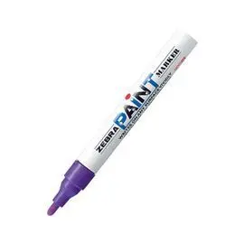 Rotulador Zebra Acrilico Paint Marker 3Mm Violeta