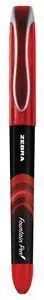 Pluma Zebra Desechable Rojo