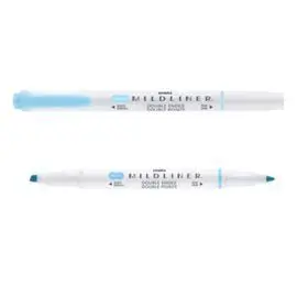 Rotulador Zebra Mildliner Fluorescente Azul