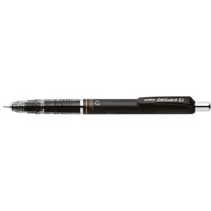Portaminas Zebra Delguard 0,5 Negro