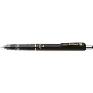 Portaminas Zebra Delguard 0,7 Negro