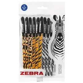 Boligrafo Zebra Doodlerz Animal 1,0Mm 10 Unidades