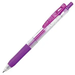 Boligrafo Zebra Sarasa Gel Clip 0,5 Violeta