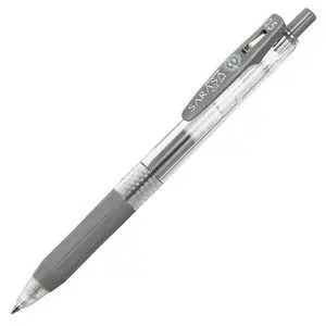 Boligrafo Zebra Sarasa Gel Clip 0,5 Gris