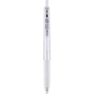Boligrafo Zebra Sarasa Gel Clip 0,5 Milk Blanco