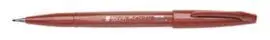 Rotulador Pentel Touch con Punta de Pincel Marron