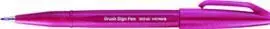 Rotulador Pentel Touch Pastel Punta de Pincel Rojo