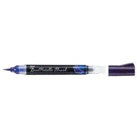 Rotulador Pincel Dual Metallic Azul Oscuro